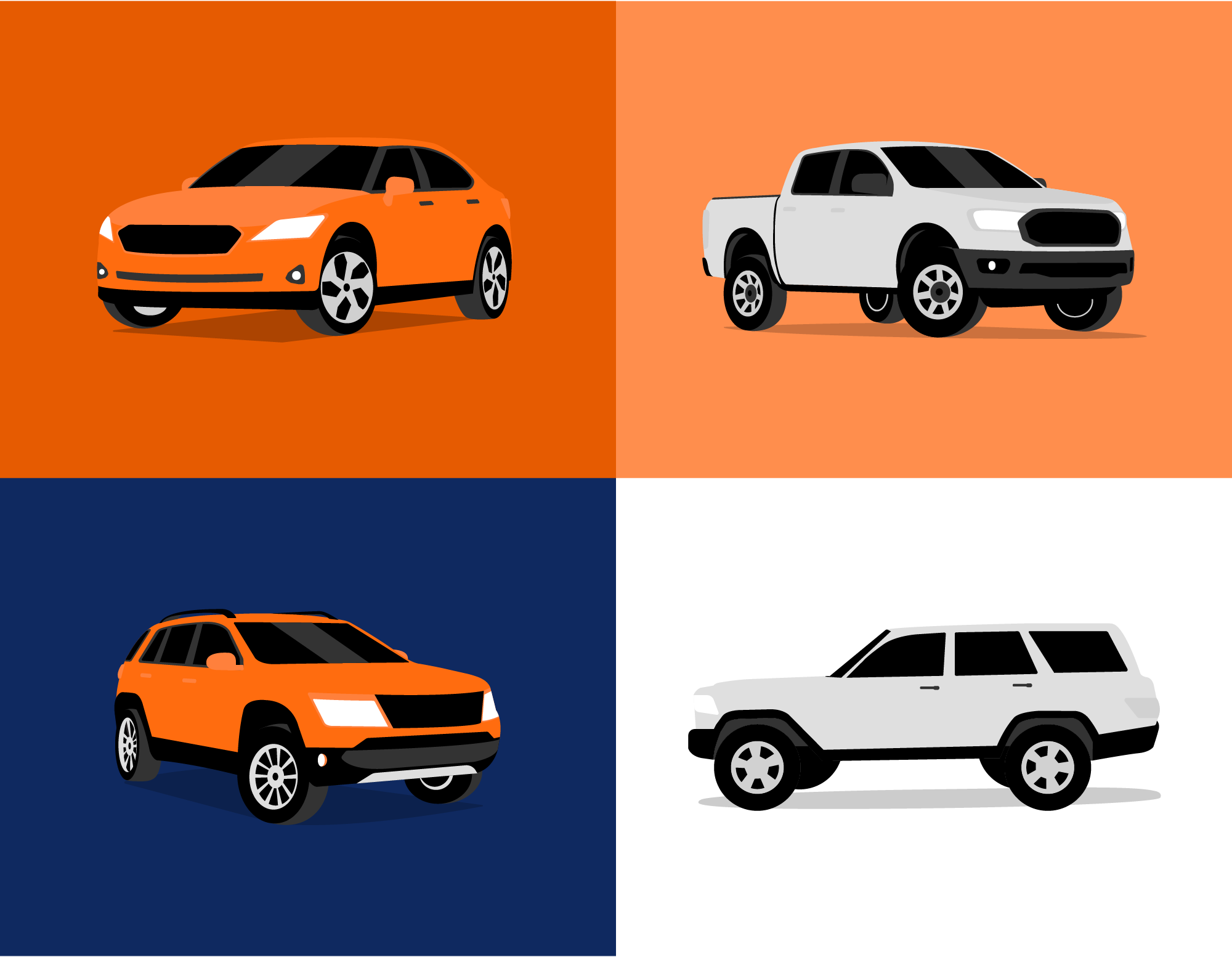 AT Vehicles in color!