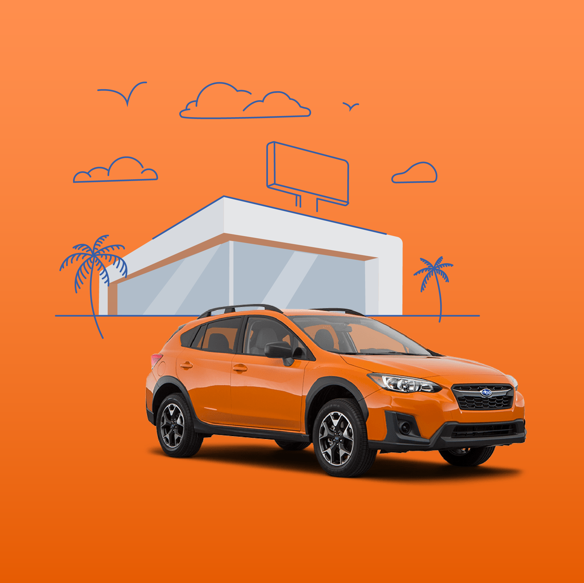 Autotrader Illustration Style