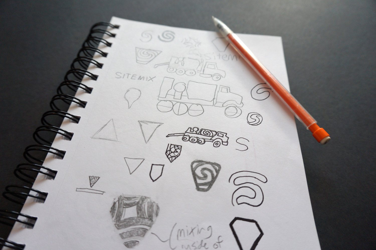Sitemix Process Sketch