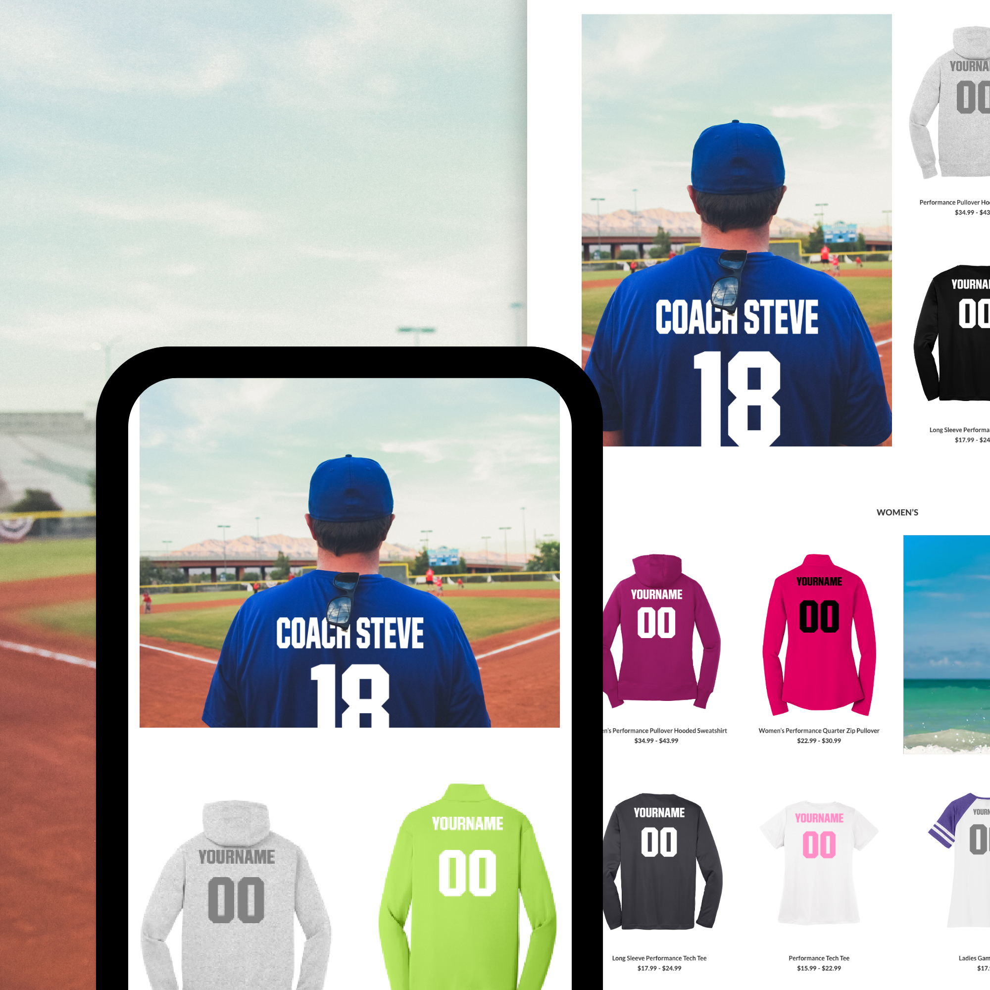 DICK'S TSHQ Fan Wear Redesign