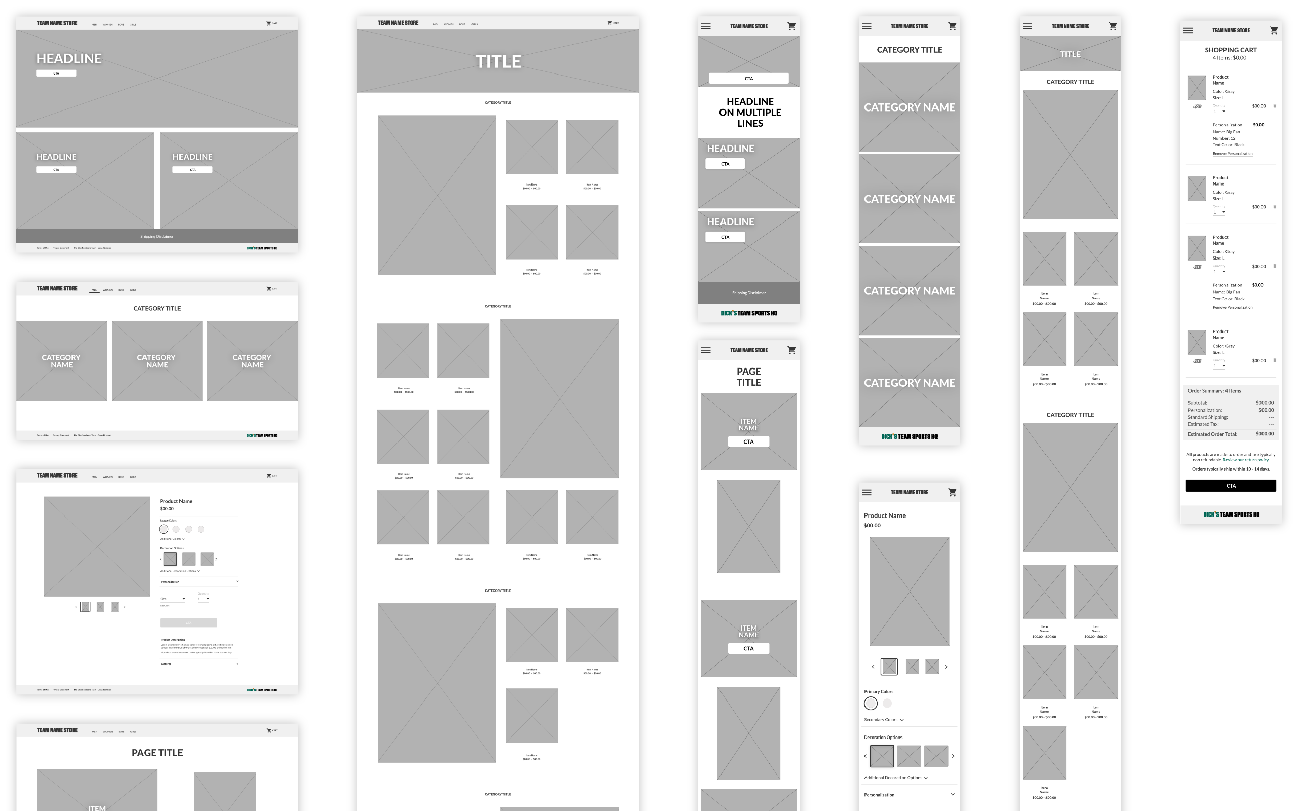wireframes